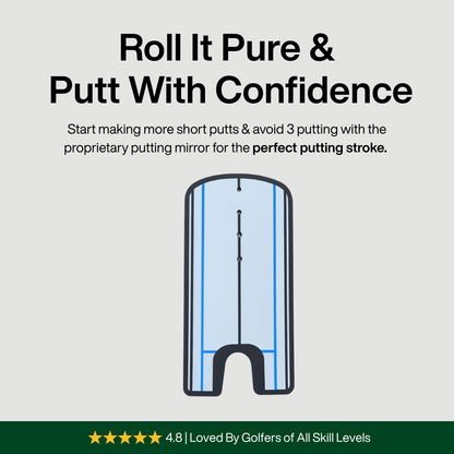 Pure-Roll Putting Mirror