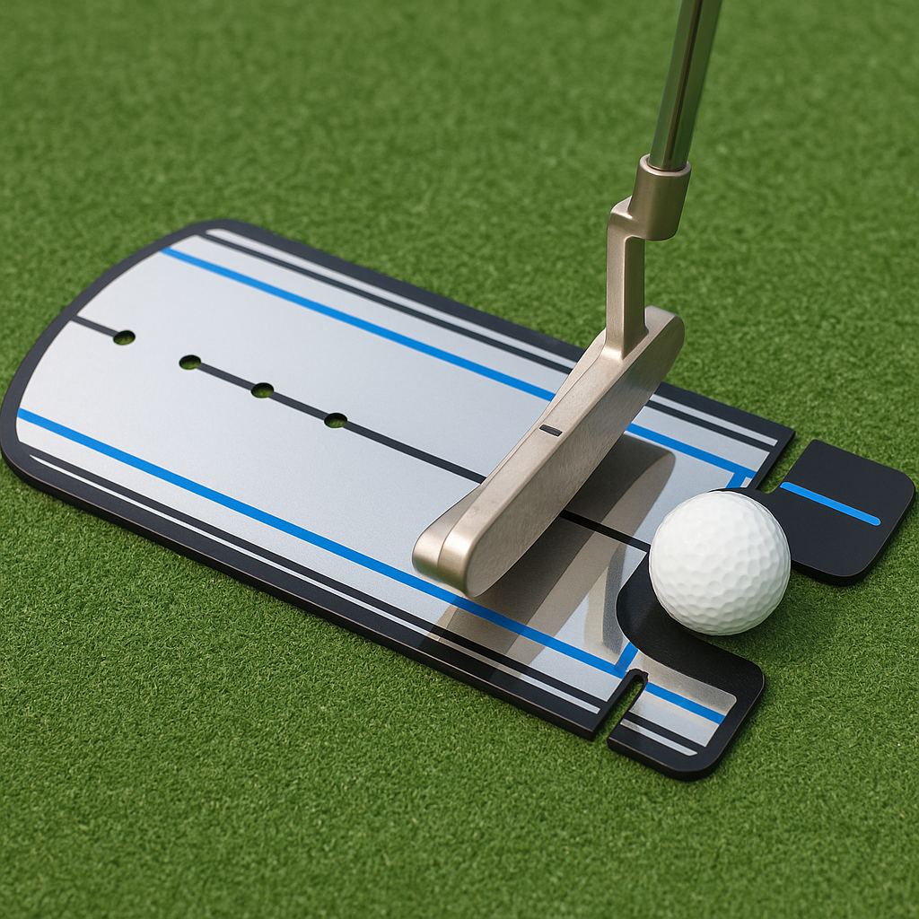 Pure-Roll Putting Mirror