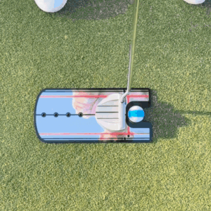 Pure-Roll Putting Mirror