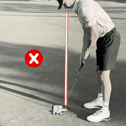 Pure-Roll Putting Mirror