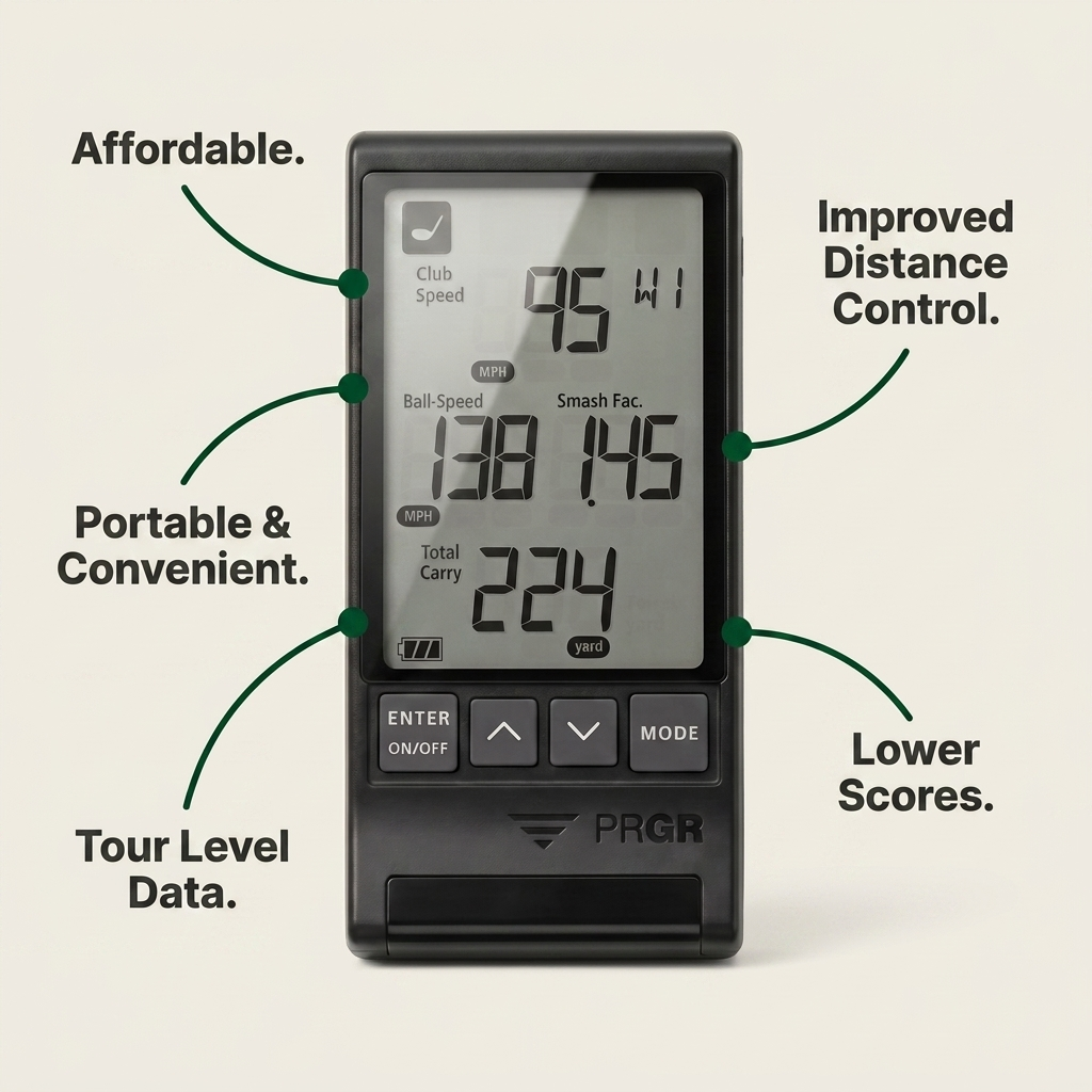 PRGR Portable Launch Monitor